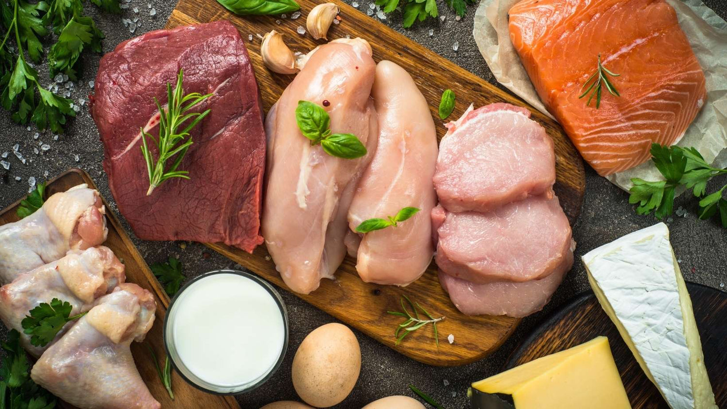 Animal Protein Sources- Meat, Fish, Cheese and Milk