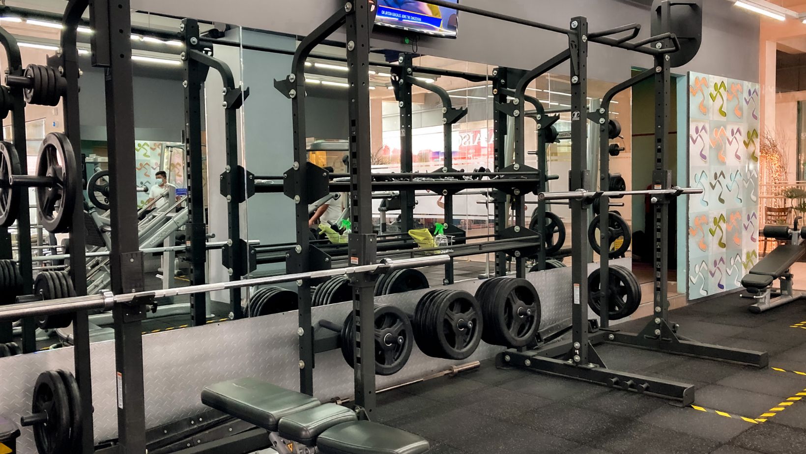 Exercise Equipment in the Gym