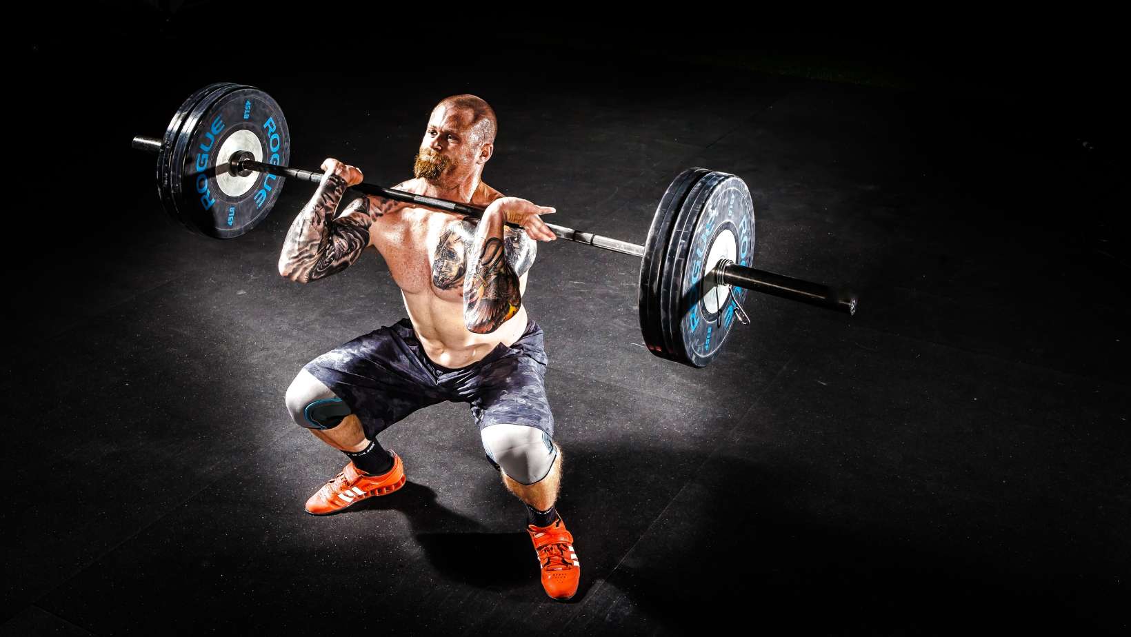 Man Lifting Barbell