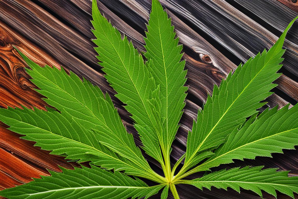 Marijuana in table