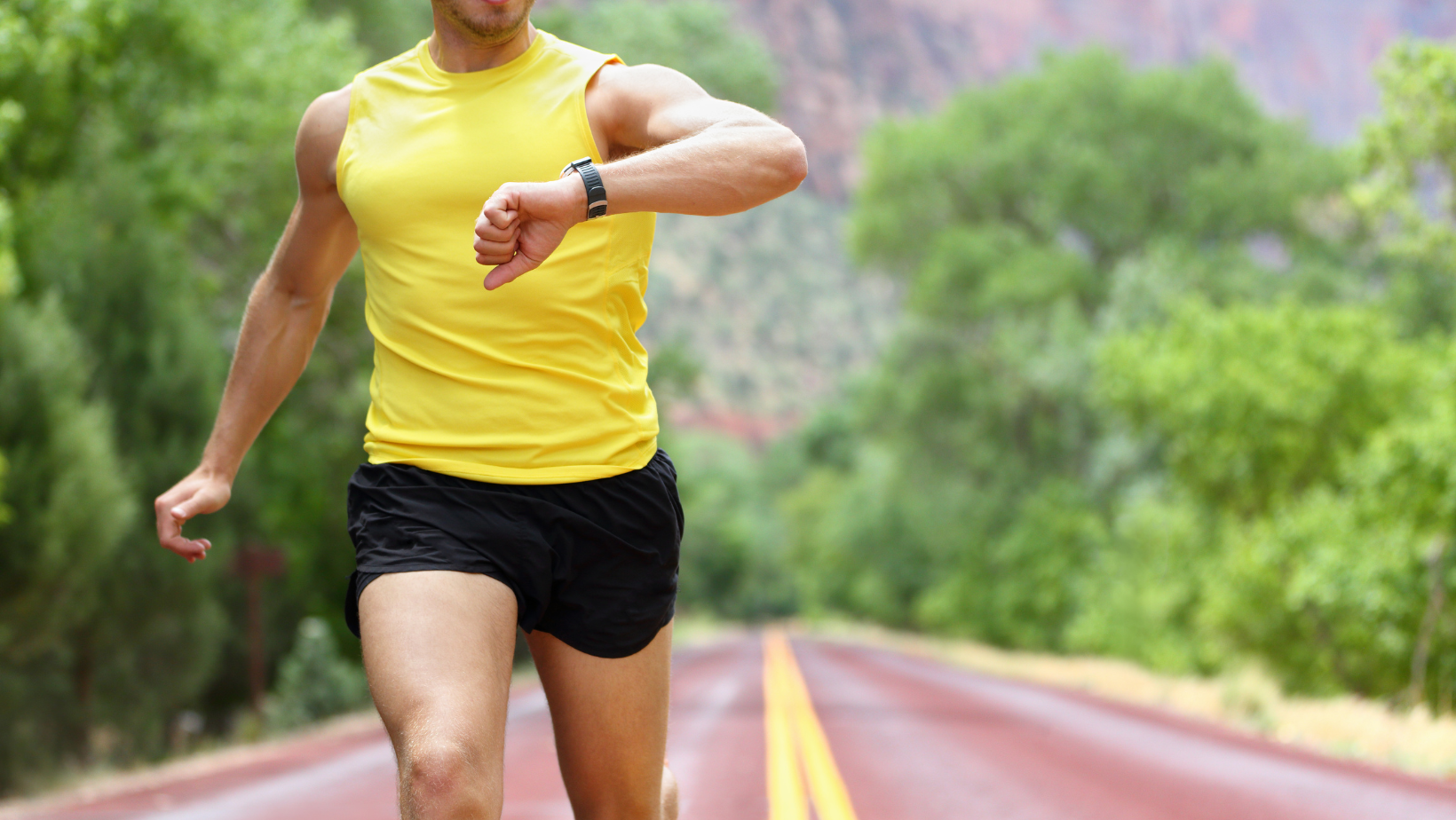 Running with Heart Rate Monitor Sports Watch