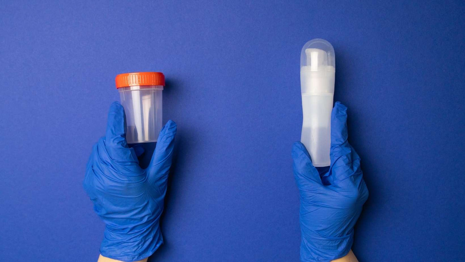 Sperm Analysis. Concept of Bank Sperm. Infertility. Doctor