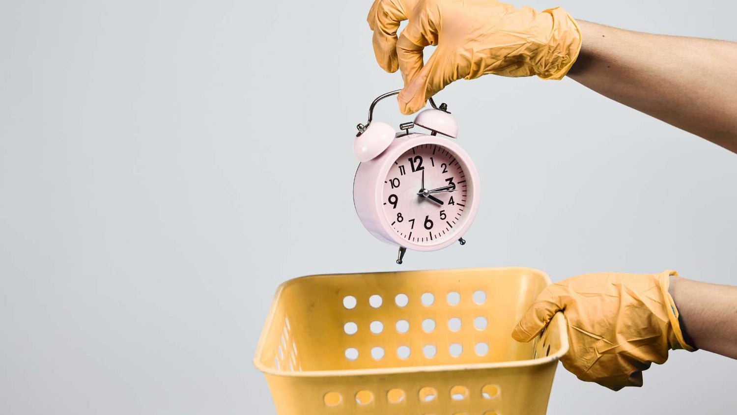 Time to Bin. Health Insurance Problems, Lost Time, Pointless Time Wasting, Useless Time Spending Concepts
