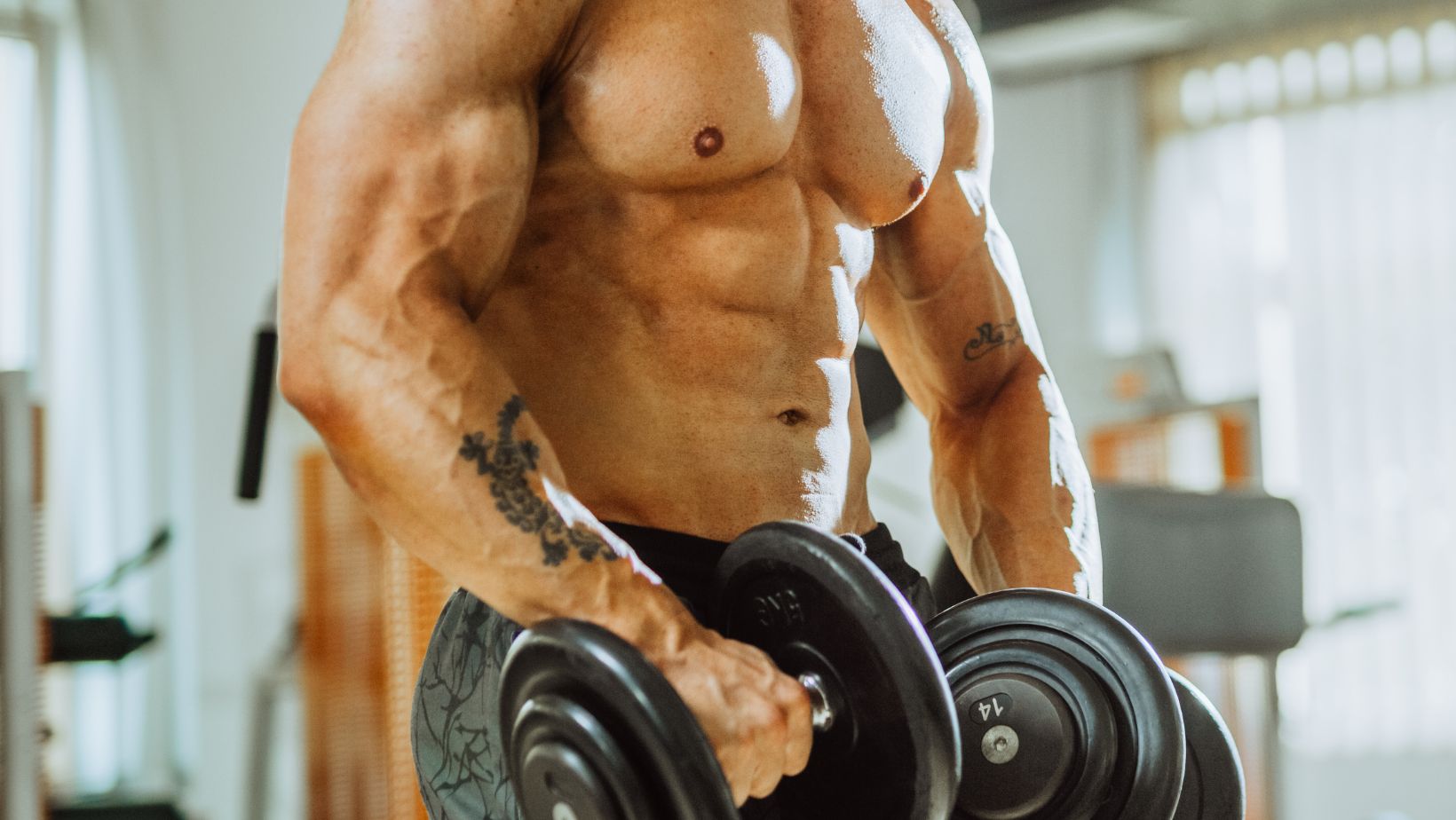 man building size and strength 