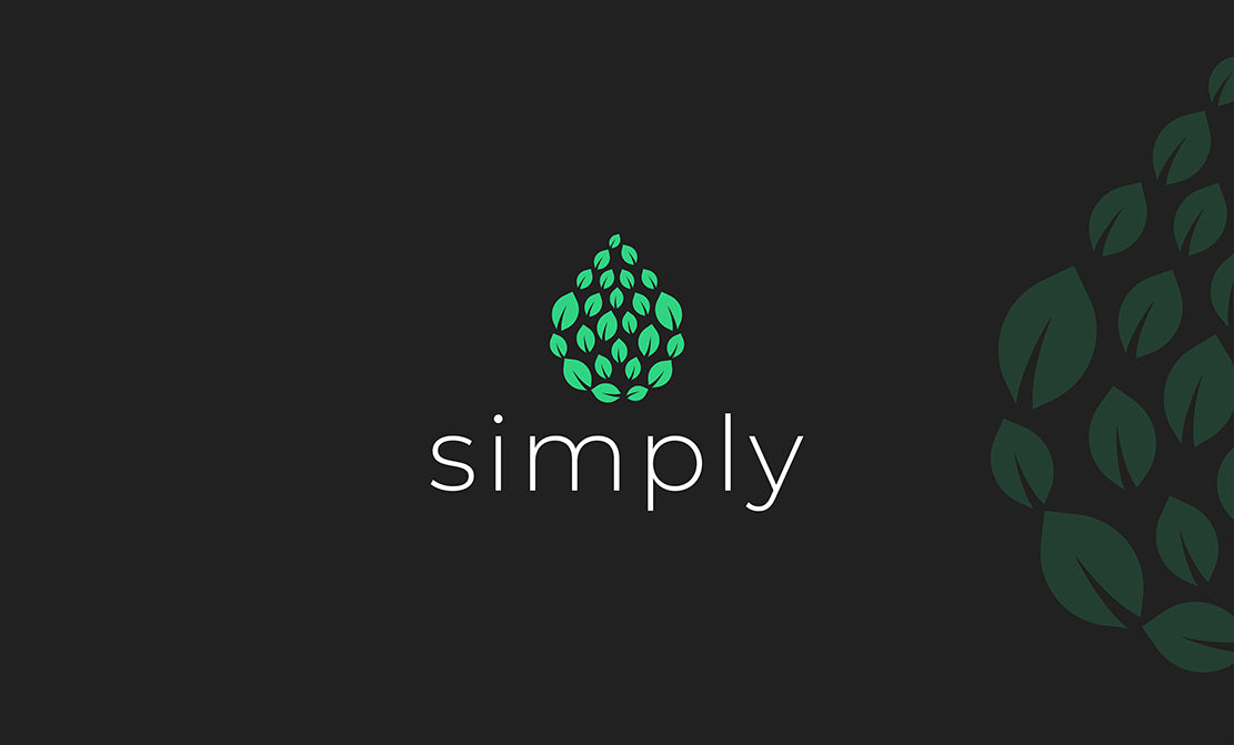 Simply Logo Black and Green 