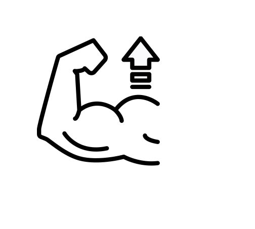 Arm Muscle Growing Icon