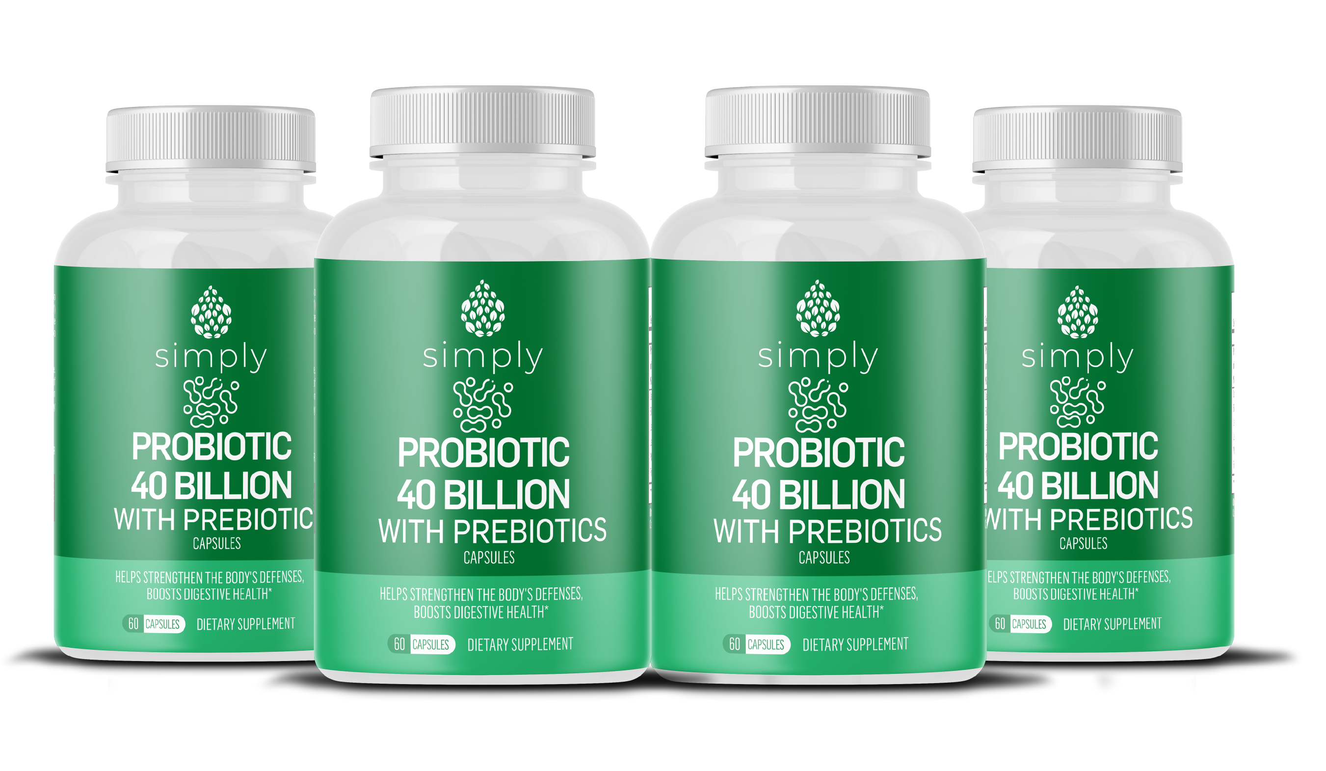 Simple Suplements Probiotic 40 Billion with Prebiotics – Simply Supplements