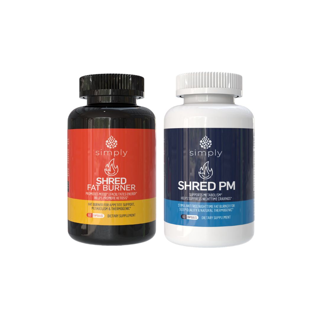 Shred Fat Burner and Shred PM Nighttime Fat Burner 